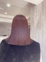 ガロン(GALLON)&nbsp;切りっぱなし×ピンクグレージュ