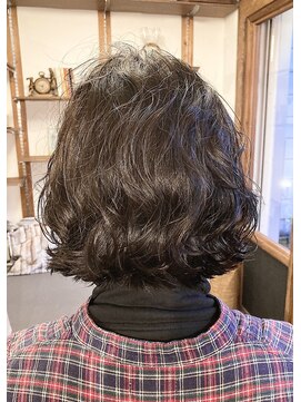 アミュレット バイ サファリ 西荻窪(AMULETTE BY SAFARI) 《お客様スタイル32》ボブ×外ハネパーマ