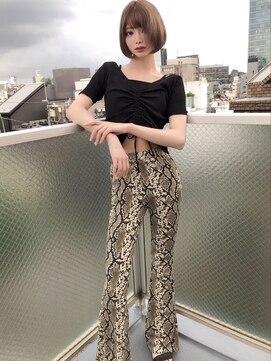 シンク オモテサンドウ(sync omotesando) マロンベージュ