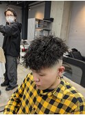 もりばやし指名　ツイストスパイラルパーマ