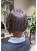白髪ぼかしハイライトカラー