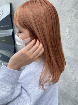 ネイロ 錦糸町(NeiRo) ハイトーンオレンジベージュカラーオレンジカラー透明感カラー