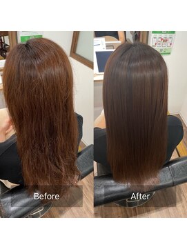 レアワンハナレ センター北美容院(lea/1 HANARE) 美髪矯正