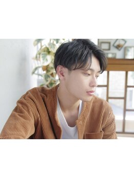 男性の白髪染めをはじめとしたカラーが好評です♪ビジネスに邪魔しない、でも少しオシャレなスタイルが人気