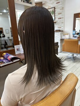 レプリカ(replica.) 【replica】岡山 グリーンアッシュベージュ