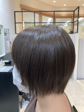 ビーズカラー イオンタウン米沢駅前店 秋に人気♪くすみカラー☆N.カーキアッシュ7トーン/9