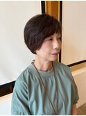 【あんstyle】アシメトリーでお洒落大人ショートへ!