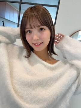 アンバー 池袋(amber) レイヤーボブ/髪質改善/シースルーバング/縮毛矯正【池袋】