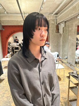 ハマモト マッシュウルフカット