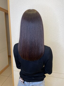 松本平太郎美容室 銀座本店 パープルブラウン