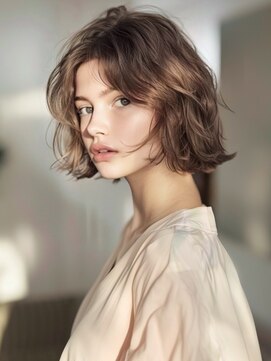 アルトリスト(Altruist Aging×HAIR&SPA) ☆イメチェンピンクベージュアンブレラカラー前髪クールショート