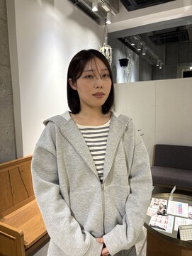 ミリ(milli Produce by ITAKURA) シースルーバングボブ