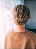 ショートボブ20代/30代/40代/庭瀬