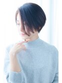 骨格補正×ストレートショートで立体感ある美シルエット(st橋元)