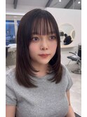 【金沢】大人かわいい小顔ミディアムレイヤー