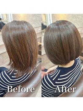 ファン 竹ノ塚店(F.U.N) 白髪ぼかし(グレージュ)白髪キレイにマイナス10歳