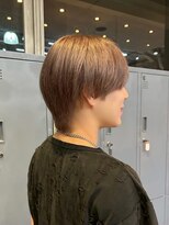 ゲーム 下北沢(GAME)&nbsp;センターパート/ミルクティベージュ/メンズカット