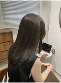 ブリーチなしダブルカラー Aujua髪質改善トリートメント