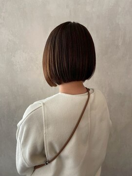 髪質改善/顔周りレイヤーカット/グレージュ[千葉/千葉駅]