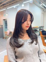 ロウバイレボ 柏(lou by revo) ミディアム/韓国風/レイヤーカット/顔回りカット/柏駅