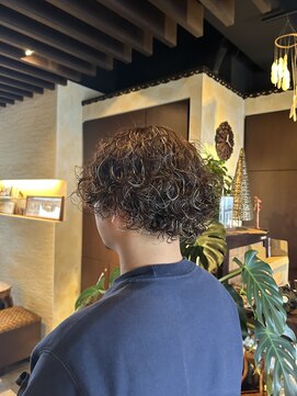 アンツ サザンリゾート 茅ヶ崎店(ANT'S Southern Resort) MEN’S HAIR/メンズパーマ/刈り上げセンターパート/茅ヶ崎