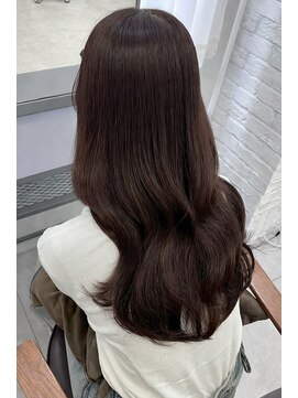 シェノン 西梅田(CHAINON) シアーな透明感カラー×小顔みえ似合わせレイヤー【西梅田】