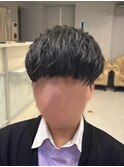 無造作ヘア