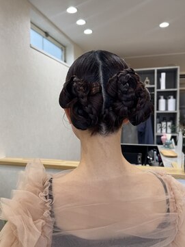 ヘアポップ(hair pop) ヘアセット ヘアアレンジ お呼ばれヘア