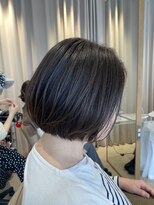 ロージーバイフーガヘアー 元住吉店(Rosy by FUGAhair)&nbsp;前髪なしボブ20代30代40代ショートボブ