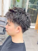 シープドッグ(SHEEP DOG)&nbsp;似合わせカット ソフトトツイスト　メンズパーマ　モテる束間