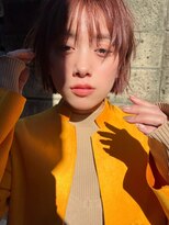 ソレル 用賀(sorel)&nbsp;切りっぱなしショート×ハイトーンカラー