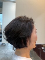 ルーファス 恵比寿 渋谷(Ruufus)&nbsp;40代50代60代 ひし形ショートボブ 2606
