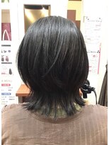 美容室ヒラトヤ 都南店&nbsp;顔周りカット大人ボブこなれミディ簡単スタイリングボブ