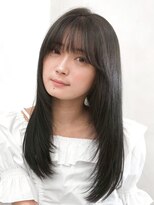 シアバイルーシー(SIA by LUCEY)&nbsp;暖色カラーブリーチなしピンクボルドーカラーレイヤーカット赤髪