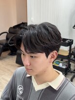アイヴィー 池袋(IVY)&nbsp;韓国風の毛流れセンターパート[池袋/駅前/メンズ]