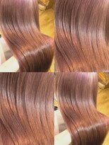 アロマ ヘアー ルーム 新宿3号店(AROMA hair room)&nbsp;くすみピンクグレージュ^_^【新宿】