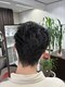 シャングリラ Shangri‐La ヘアメイク hairmakeの写真/メンズニュアンスパーマおすすめボリュームをだして上げる方法などご紹介致します。