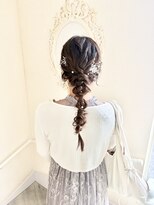 ゼロ(ZERO)&nbsp;編みおろしヘアアレンジ