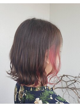 ヘアークリエイションソイ(HAIR CREATION SOI) ボブ×インナーカラー