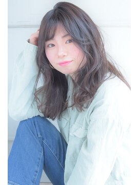 ラストーリア(La storia) 透明感カラー＊ゆるふわセミロング＊LaSTORIA大井町