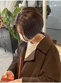 センターパートでスマートに。stylist 高橋裕貴