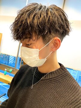 エリマ 調布(elima) 無造作波巻きスパイラルパーマツイストスパイラルパーママッシュ