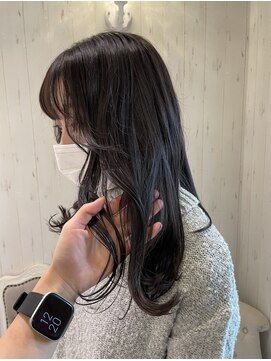 ラ ブランシュ 大宮(La Blanche) 大宮/ロングヘア/グレージュカラー/ボブウルフ/黒髪