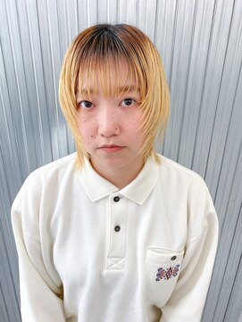 キバ(kva) ▽□□▽ ウルフカット・ミニウルフ・顔まわりレイヤー