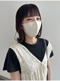 切りっぱなしボブ