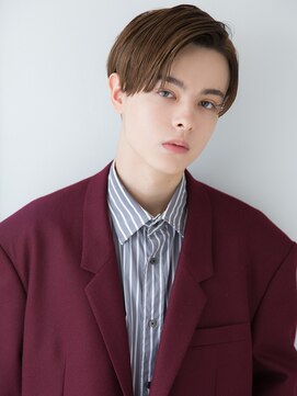 ハニーシブヤ(HONEY shibuya) センターパートツーブロックディカプリオショート