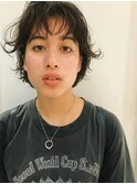 顔まわりカットナチュラルレイヤー大人可愛いショートパーマ