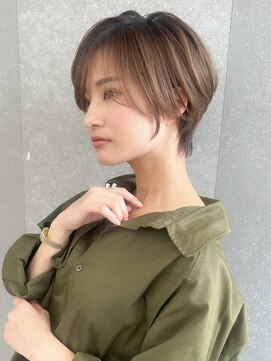 ロンドエニカ 大宮(Lond enika) 前髪パーマアッシュカラーレイヤーロンググレーベージュ[大宮]