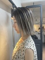 リベット(Re:Bet)&nbsp;切りっぱなしバレイヤージュ[髪質改善][心斎橋][髪質改善心斎橋]