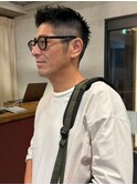 スパイキーショート アップバング 刈り上げ ベリーショート